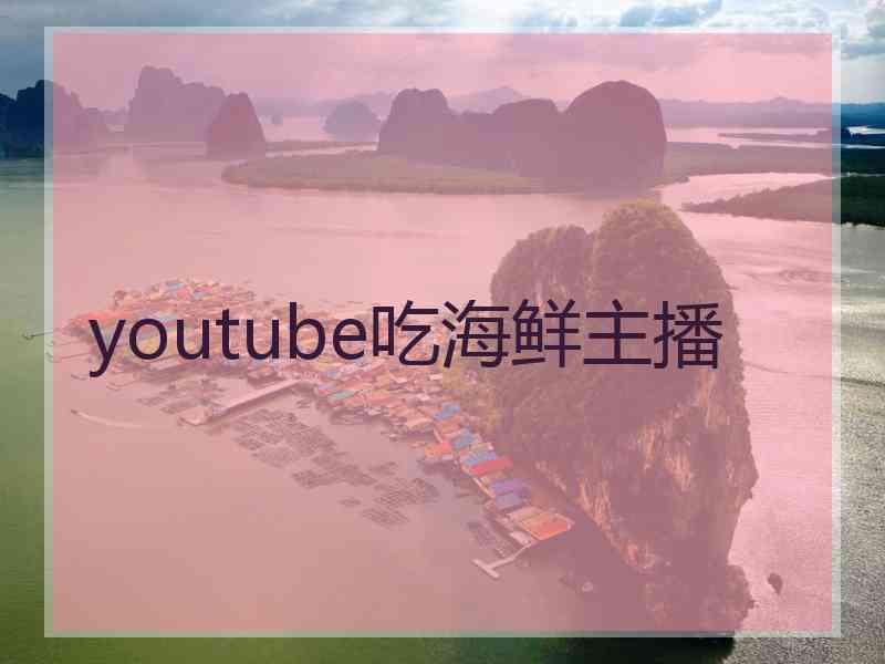 youtube吃海鲜主播