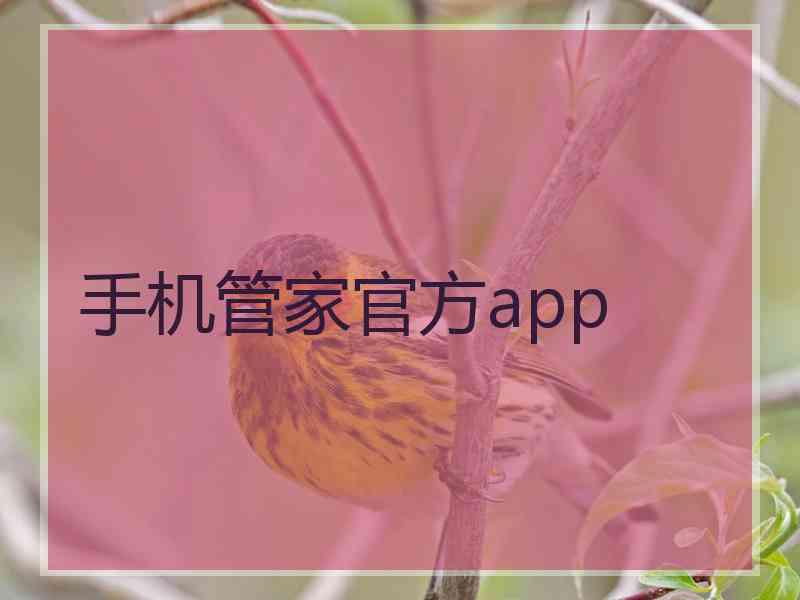 手机管家官方app