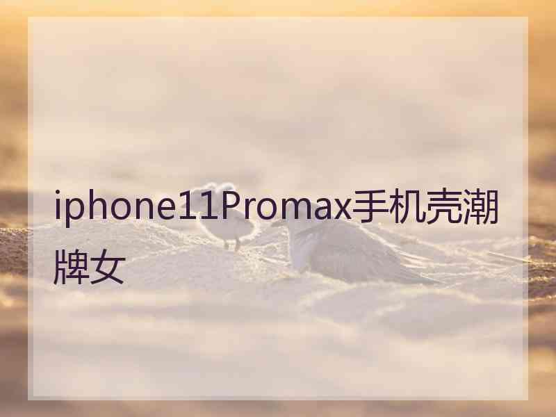 iphone11Promax手机壳潮牌女