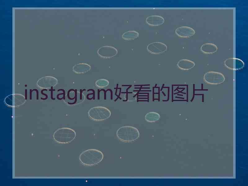 instagram好看的图片