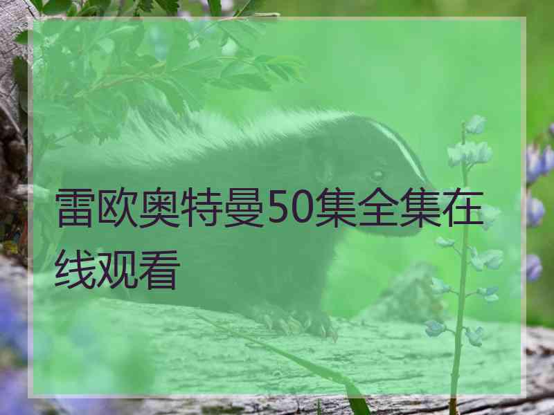 雷欧奥特曼50集全集在线观看