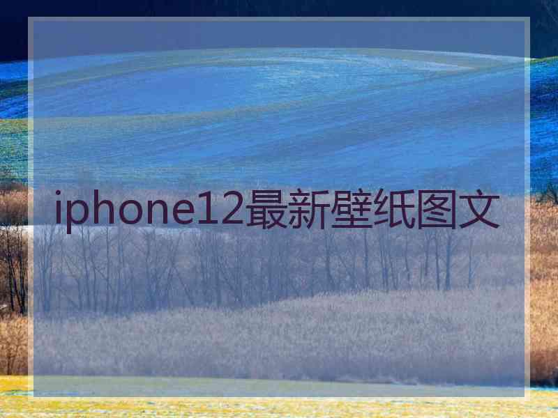 iphone12最新壁纸图文