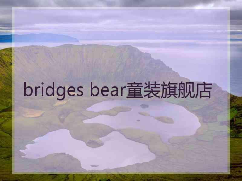 bridges bear童装旗舰店