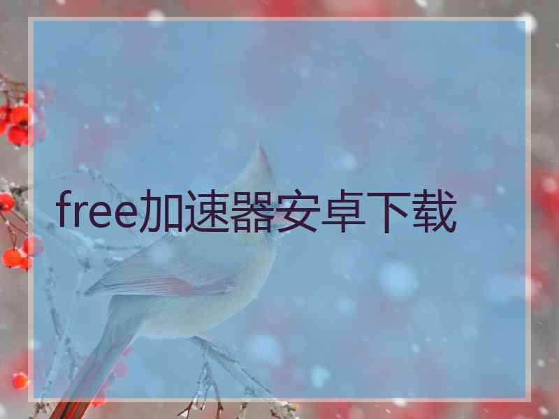 free加速器安卓下载