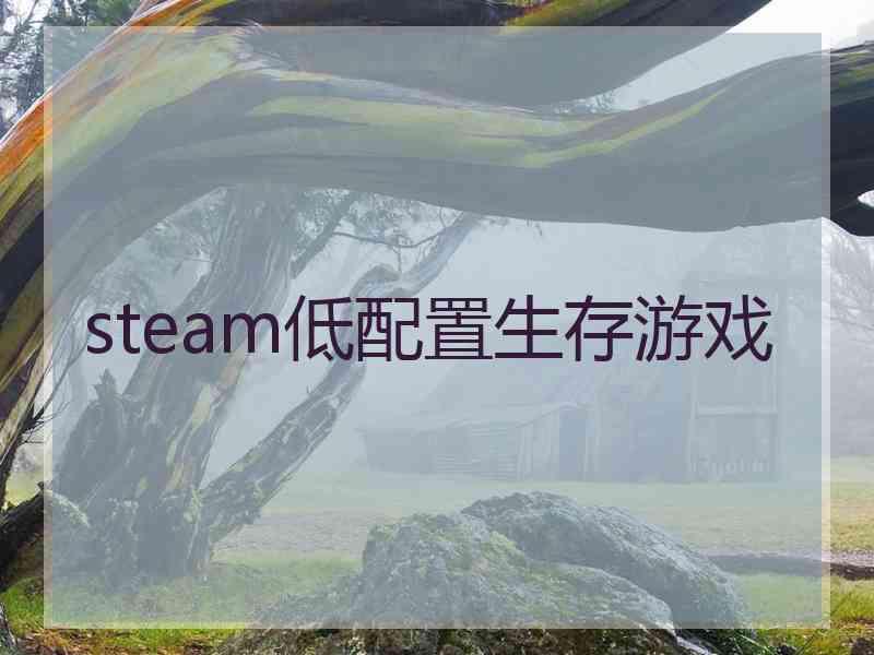 steam低配置生存游戏