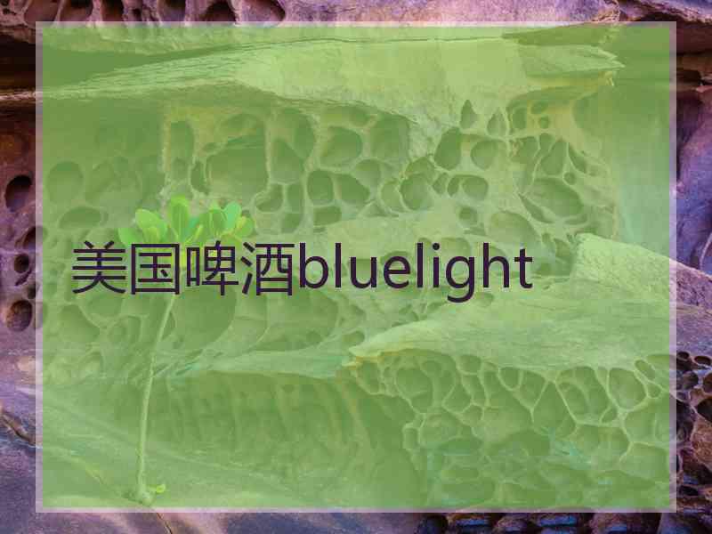 美国啤酒bluelight