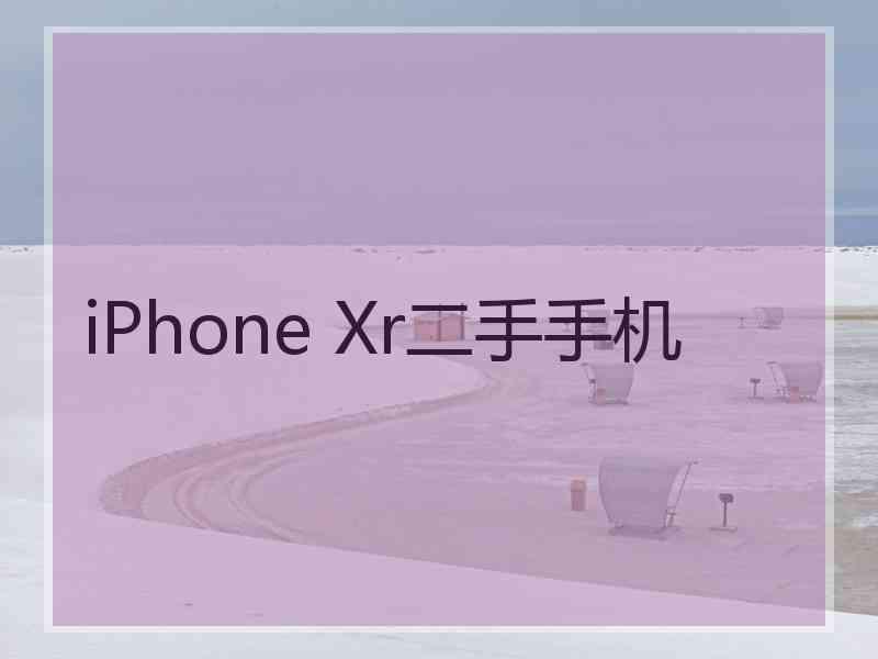 iPhone Xr二手手机