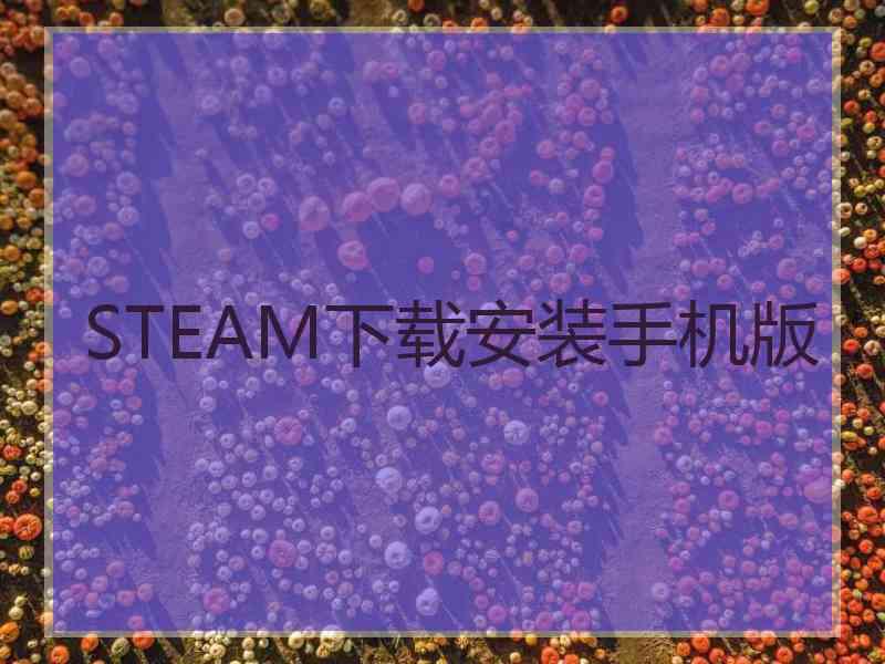 STEAM下载安装手机版