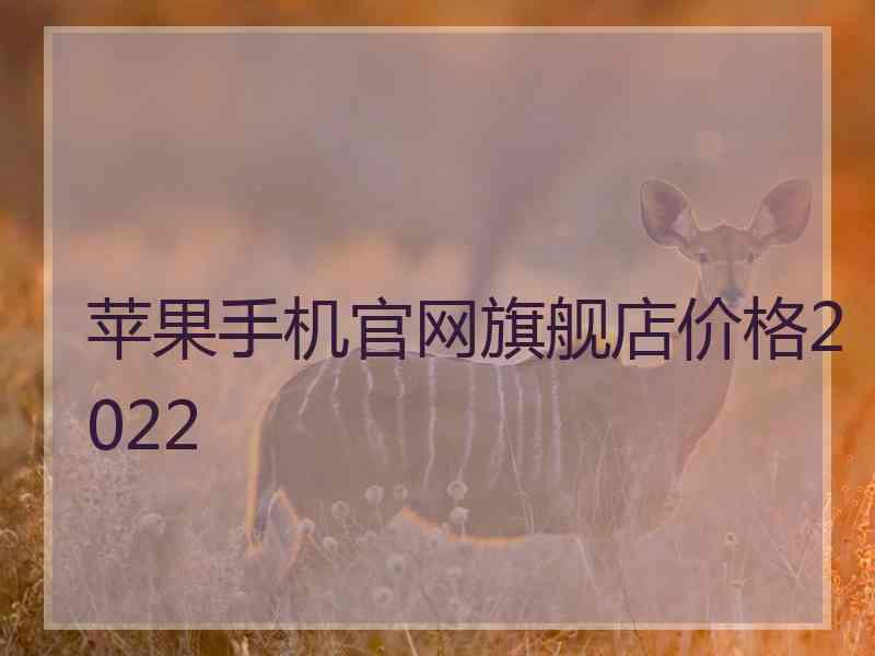 苹果手机官网旗舰店价格2022