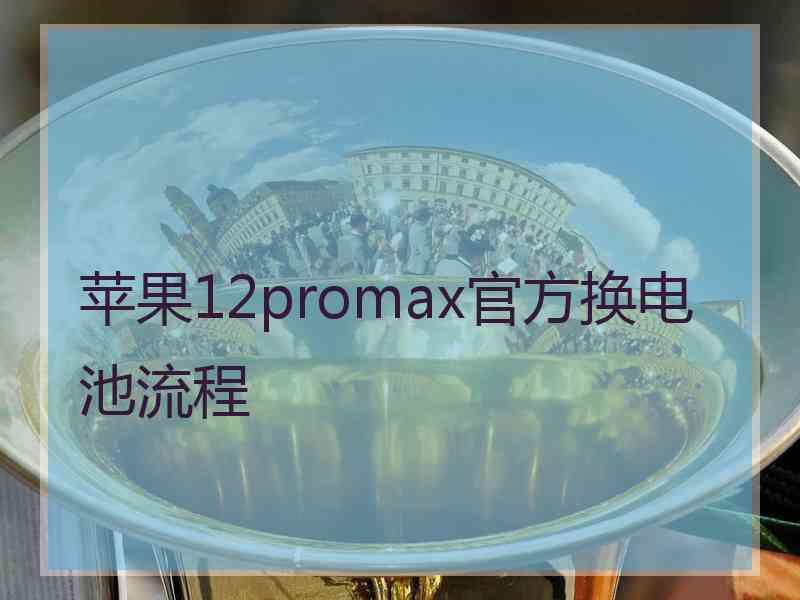 苹果12promax官方换电池流程