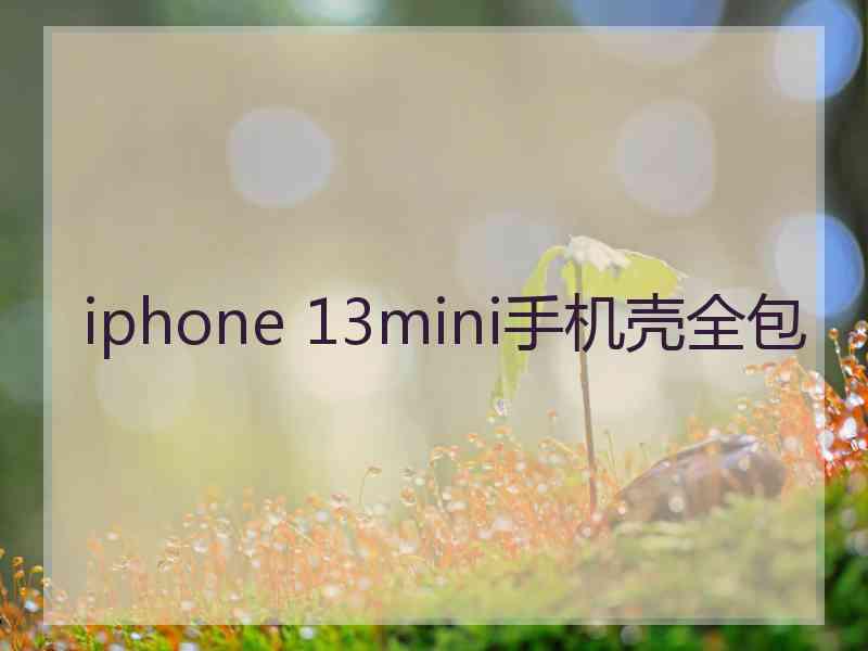 iphone 13mini手机壳全包