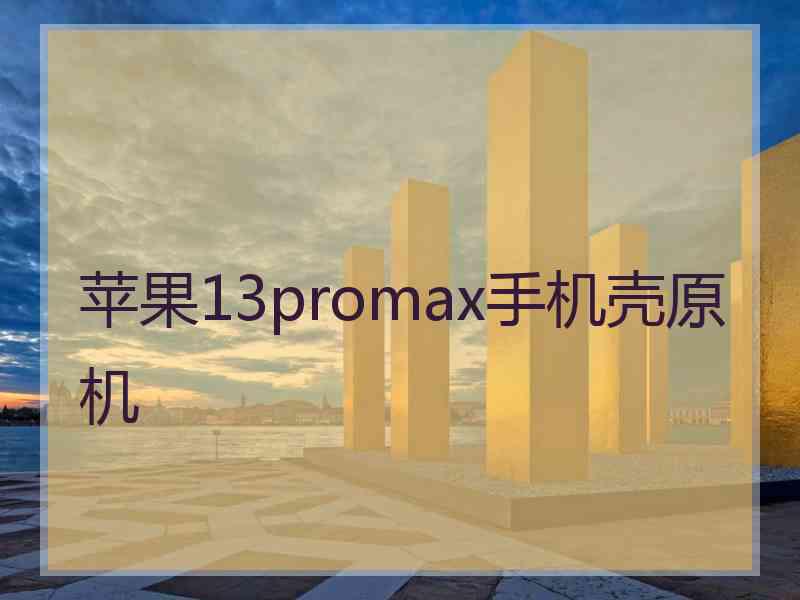 苹果13promax手机壳原机