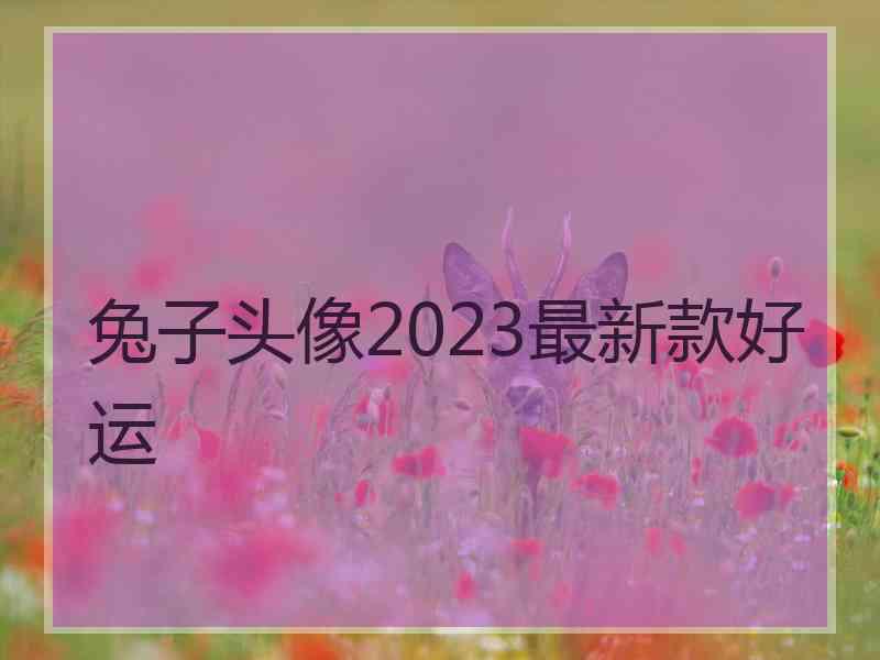 兔子头像2023最新款好运