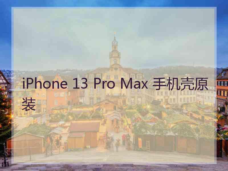 iPhone 13 Pro Max 手机壳原装