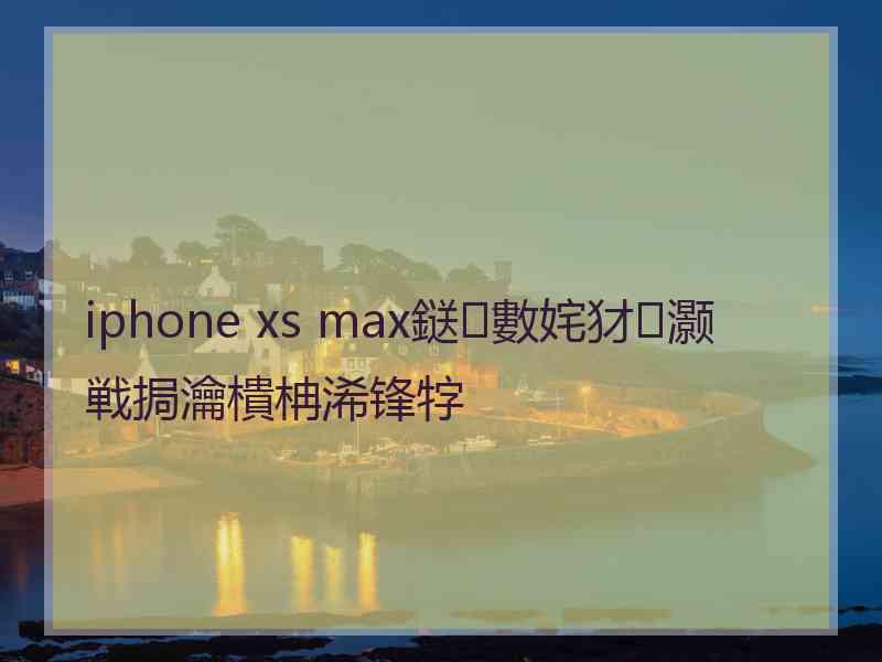 iphone xs max鎹㈢數姹犲灏戦挶瀹樻柟浠锋牸