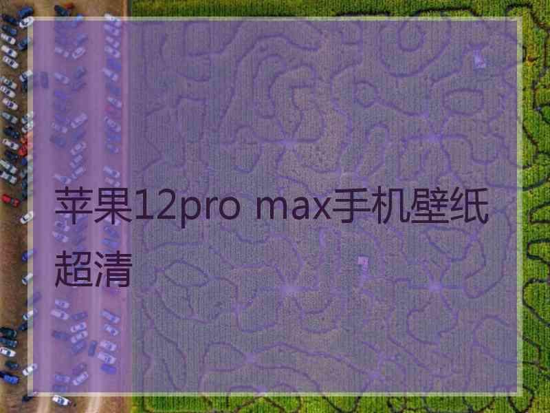 苹果12pro max手机壁纸超清