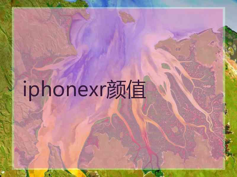 iphonexr颜值