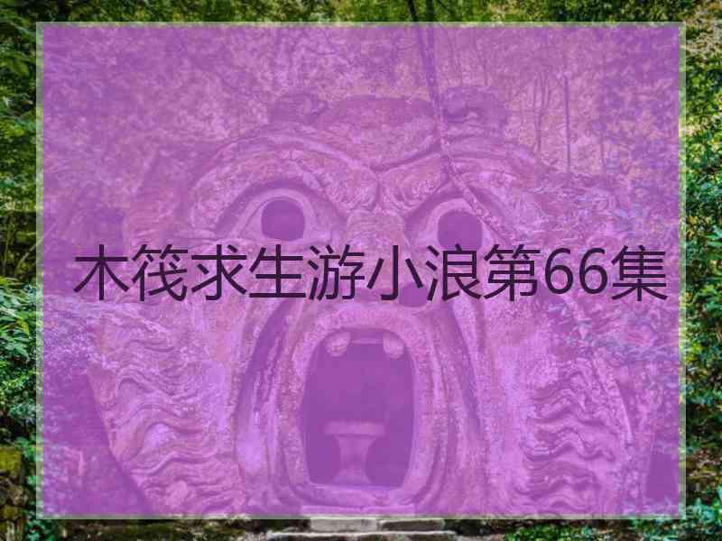 木筏求生游小浪第66集