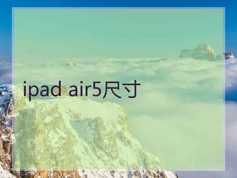 ipad air5尺寸