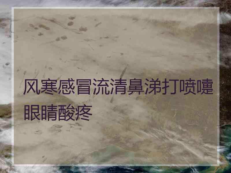 风寒感冒流清鼻涕打喷嚏眼睛酸疼