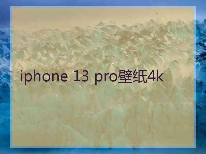 iphone 13 pro壁纸4k