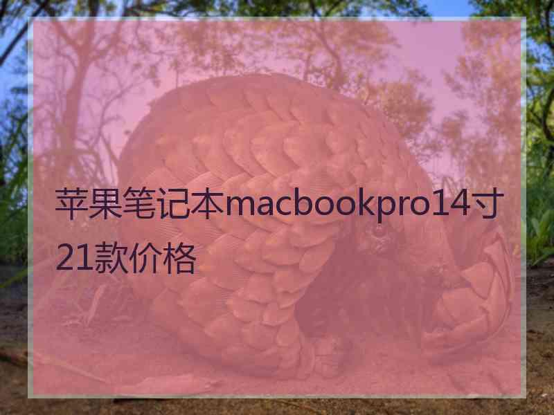 苹果笔记本macbookpro14寸21款价格