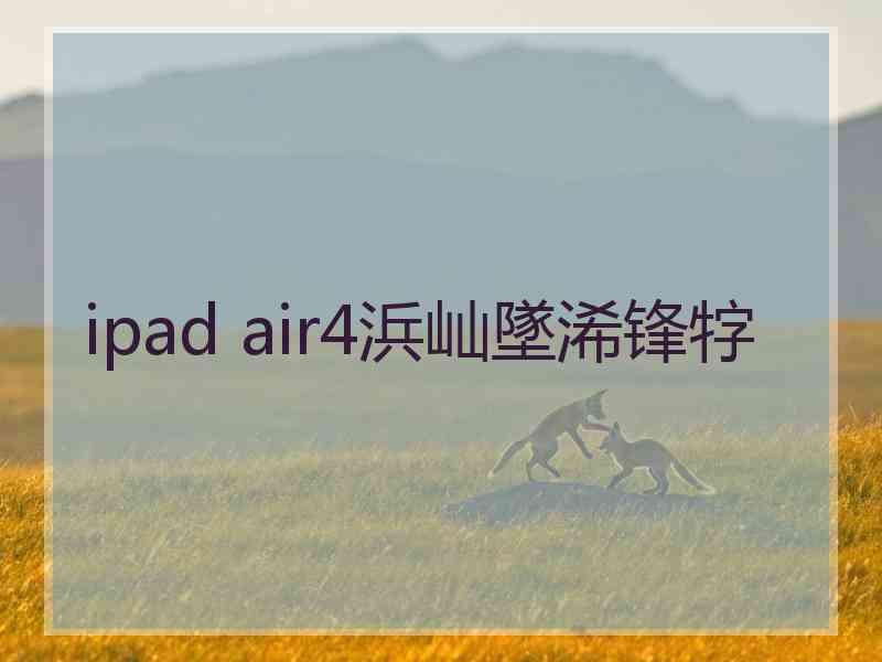 ipad air4浜屾墜浠锋牸