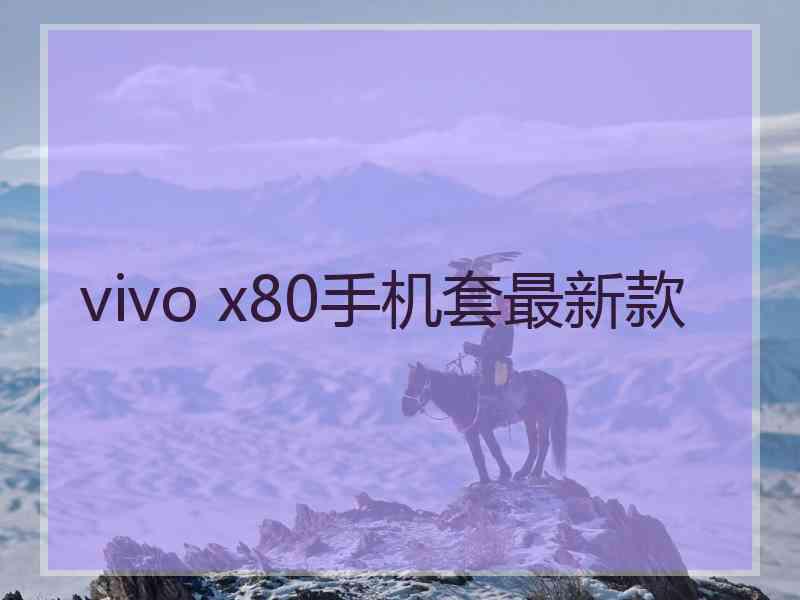 vivo x80手机套最新款