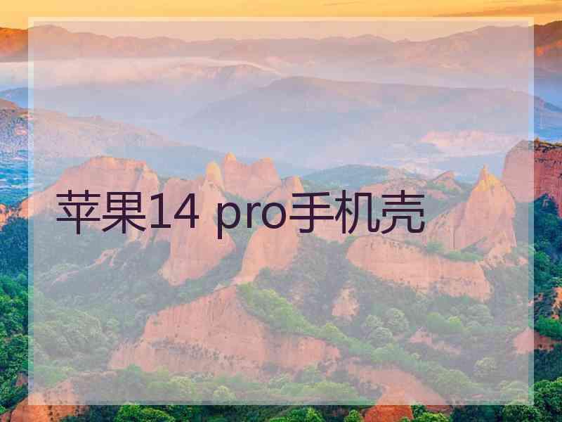 苹果14 pro手机壳