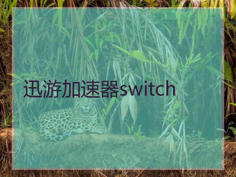 迅游加速器switch