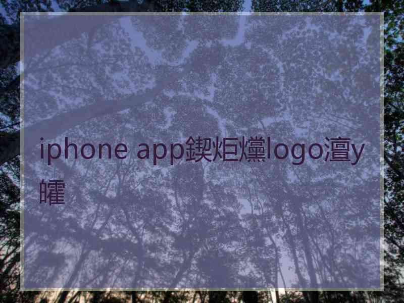 iphone app鍥炬爣logo澶у皬