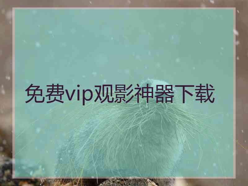 免费vip观影神器下载