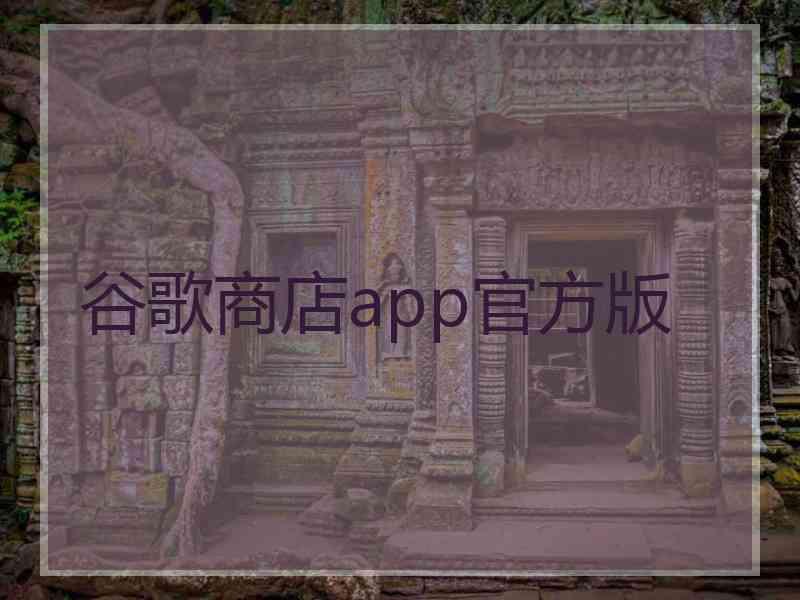 谷歌商店app官方版