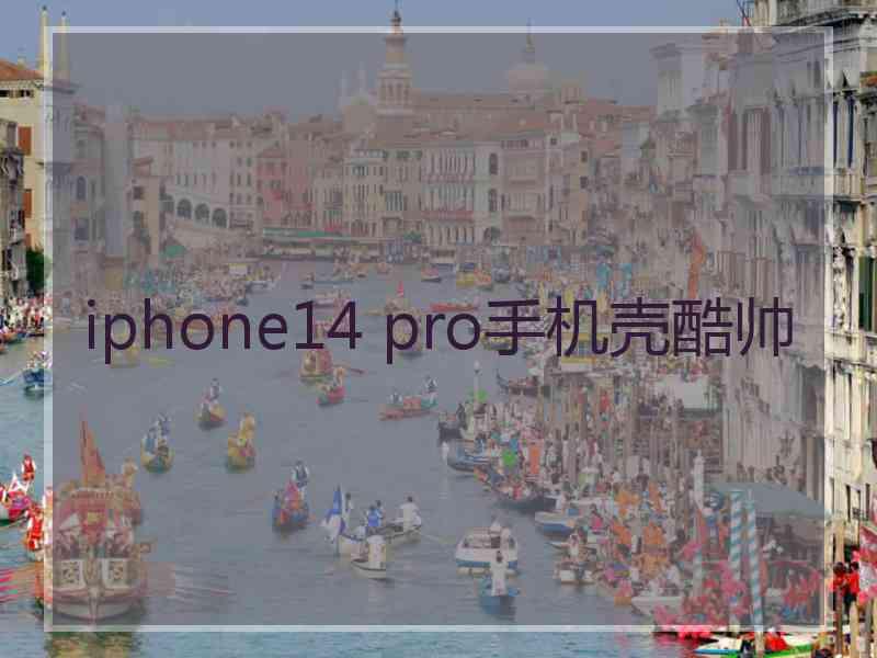 iphone14 pro手机壳酷帅