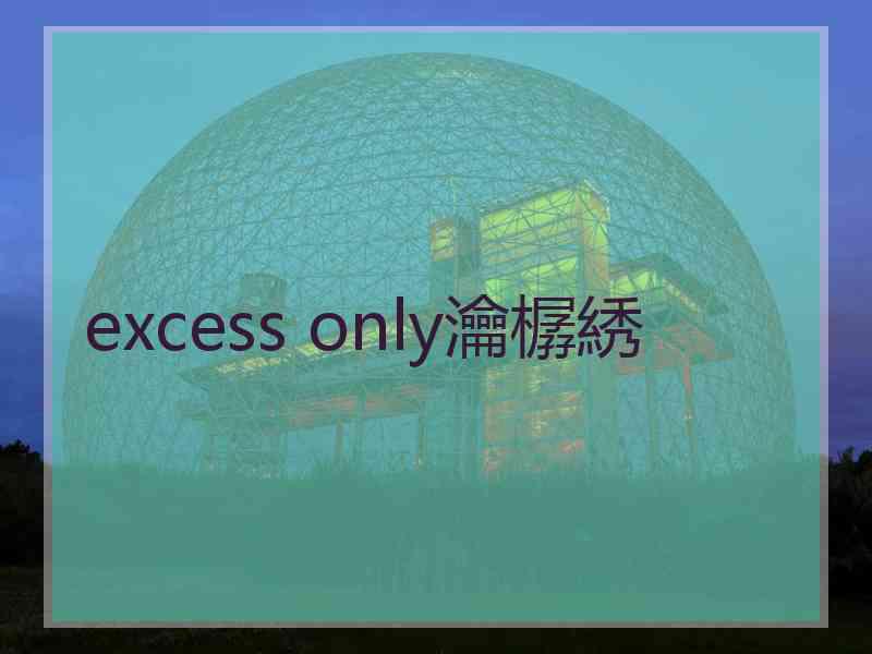 excess only瀹樼綉