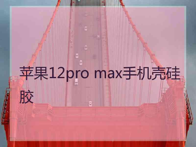 苹果12pro max手机壳硅胶