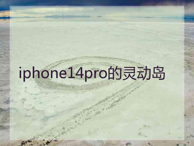 iphone14pro的灵动岛