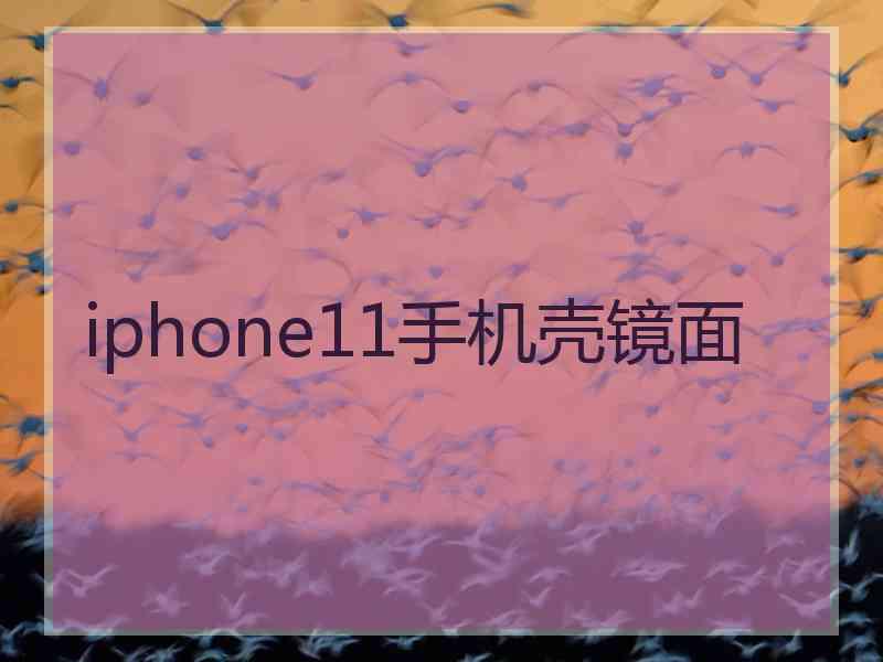 iphone11手机壳镜面