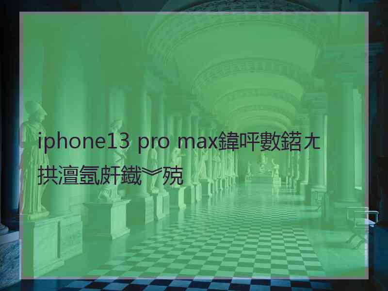 iphone13 pro max鍏呯數鍣ㄤ拱澶氬皯鐡︾殑