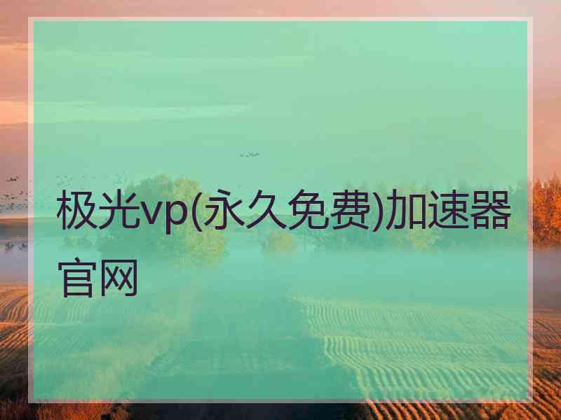 极光vp(永久免费)加速器官网