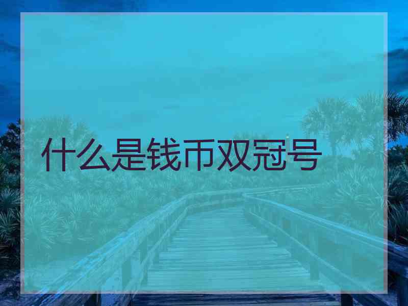 什么是钱币双冠号