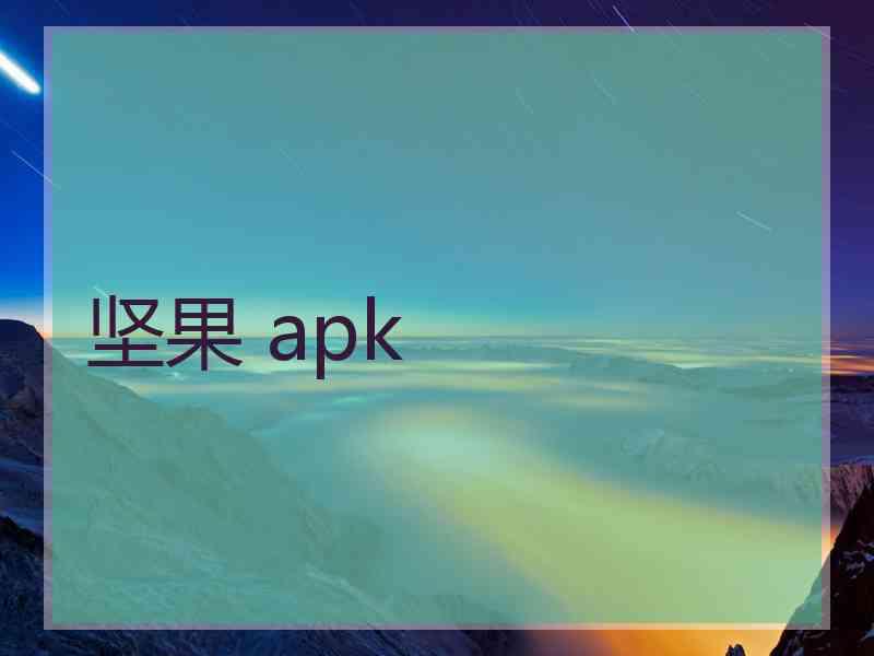 坚果 apk