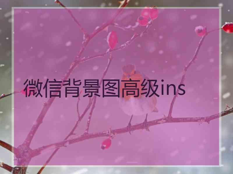 微信背景图高级ins