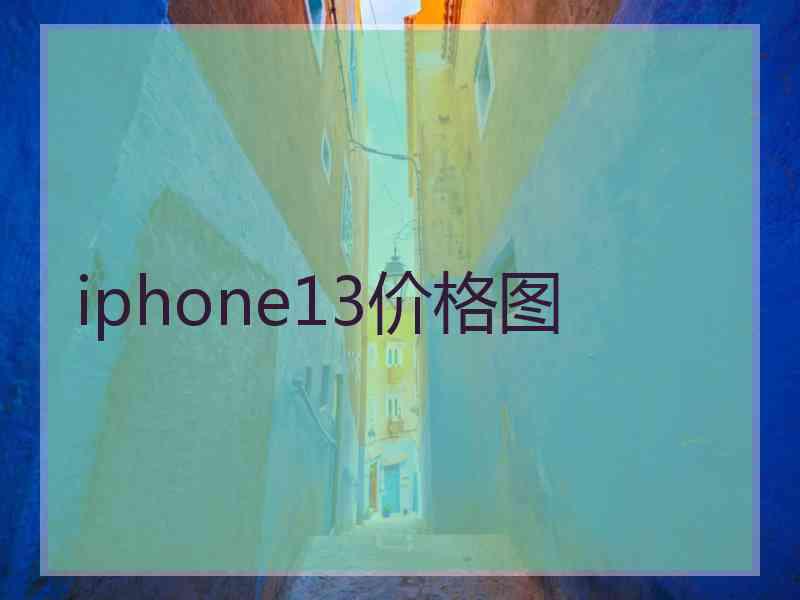 iphone13价格图