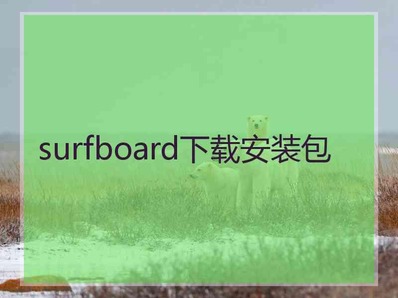 surfboard下载安装包