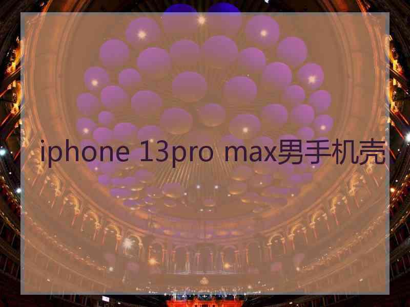 iphone 13pro max男手机壳