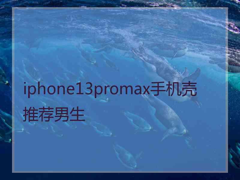 iphone13promax手机壳推荐男生