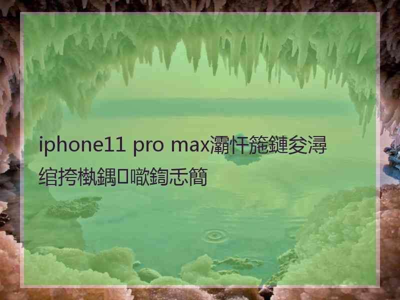 iphone11 pro max灞忓箷鏈夋潯绾挎槸鍝噷鍧忎簡