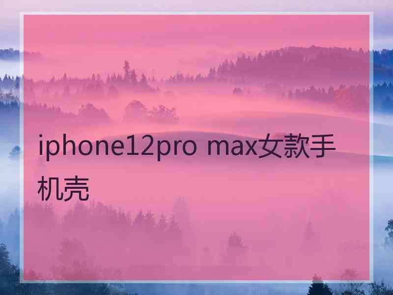 iphone12pro max女款手机壳