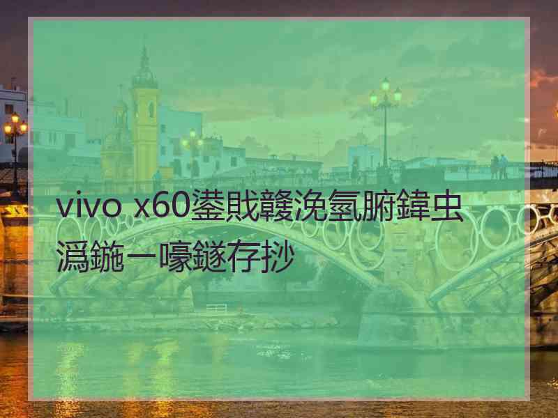 vivo x60鍙戝竷浼氫腑鍏虫潙鍦ㄧ嚎鐩存挱